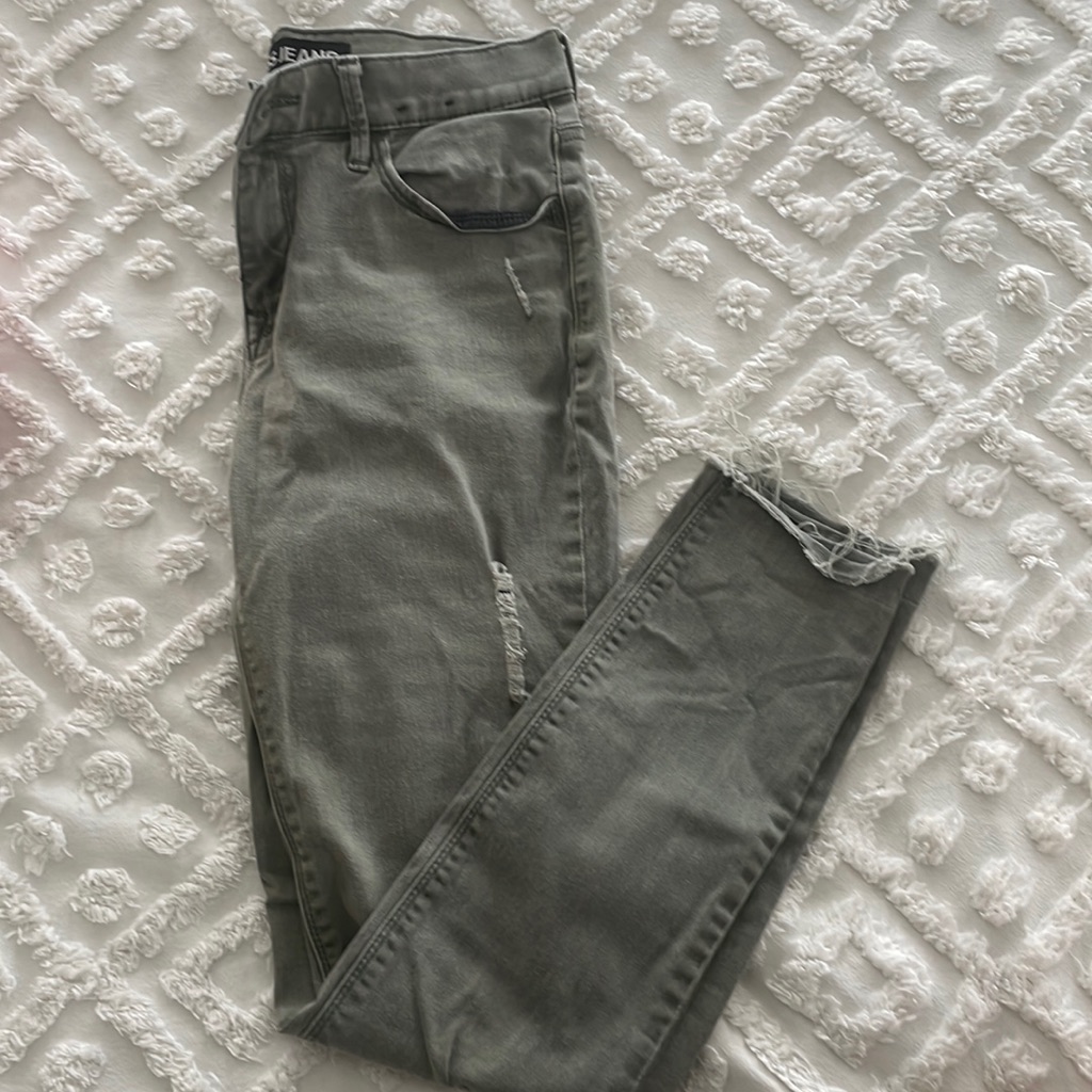 Sale Sale Express Womens Green Jeans Sale Sale